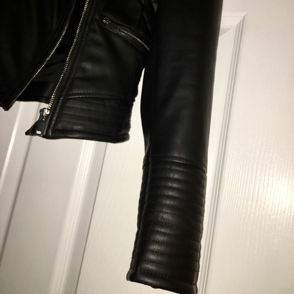 Zara Moto leather jacket - Picture 4 of 6